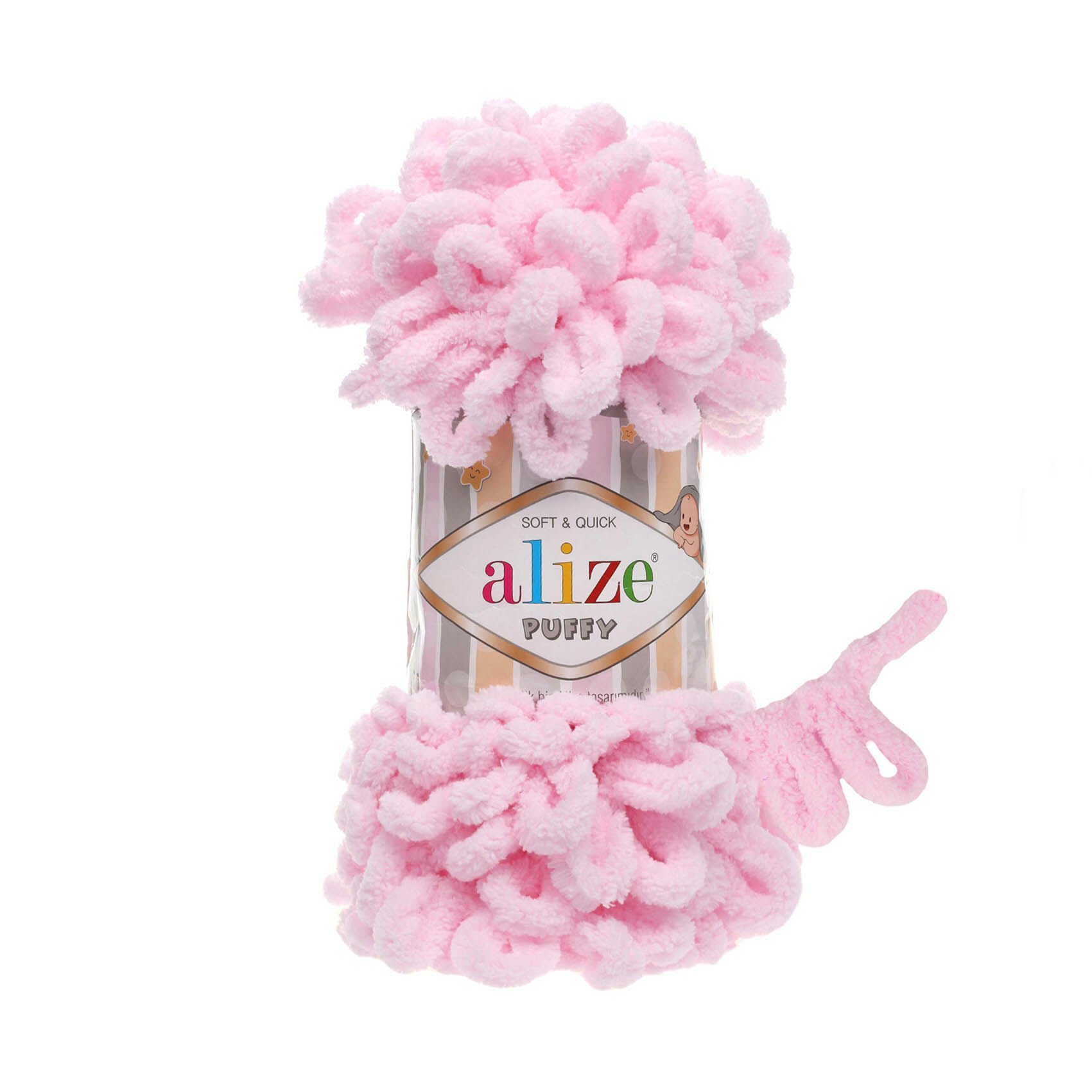 Alize Puffy -31 Bebe Pembe