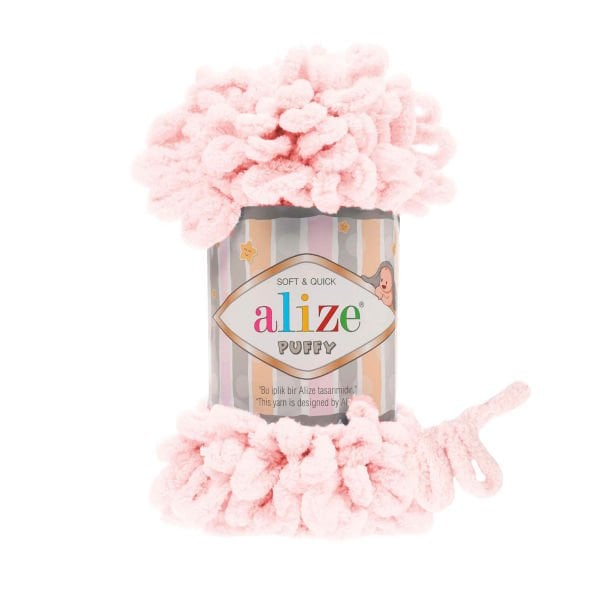 Alize Puffy - 639 Kristal Pembe