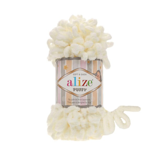 Alize Puffy - 62 Açık Krem