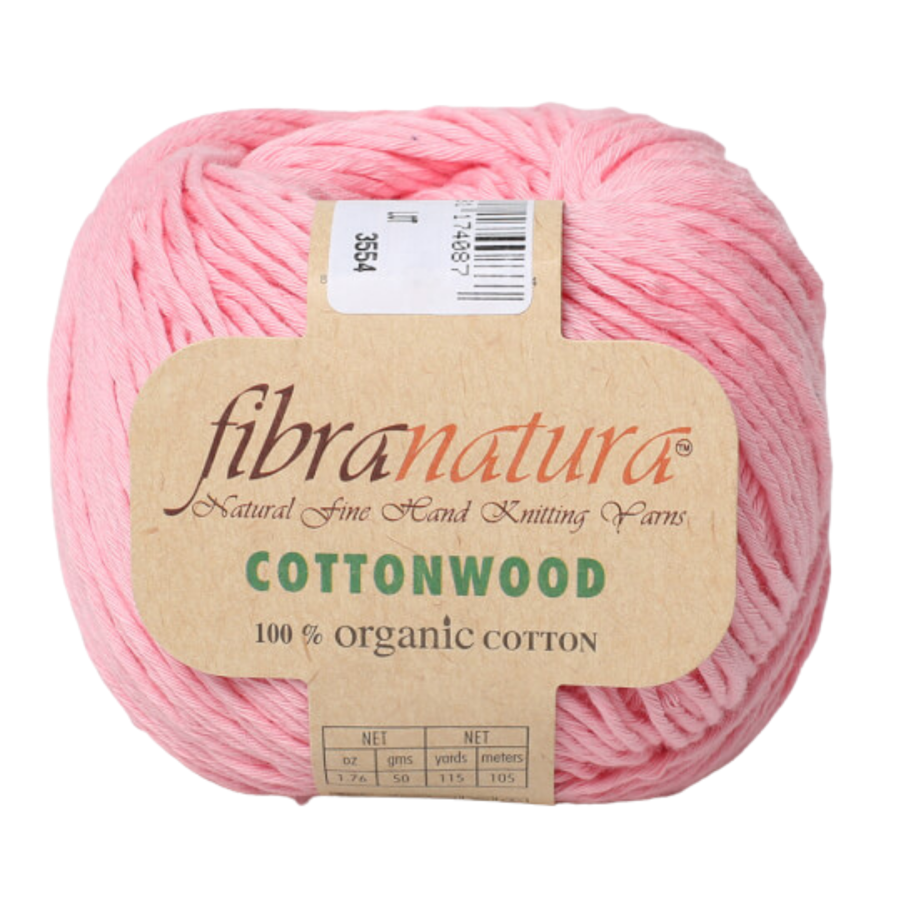 Organik Pamuk El Örgü İpi-139 Soft Pink